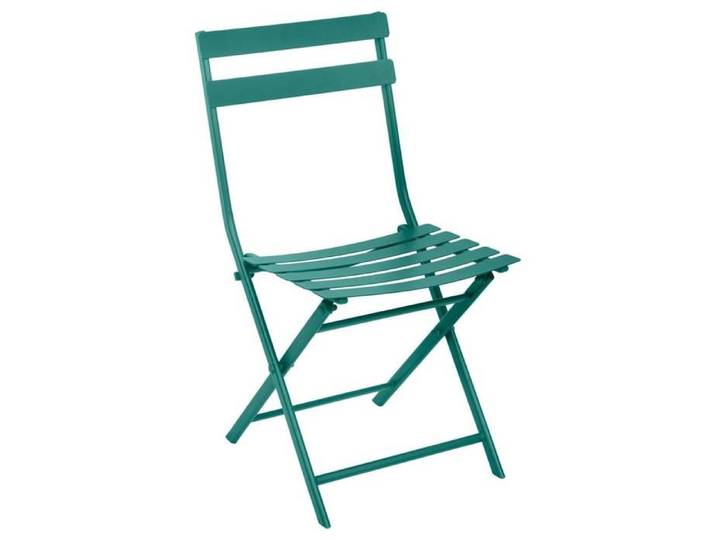 Chaise de jardin Greensboro pliable vert opale - Hespéride