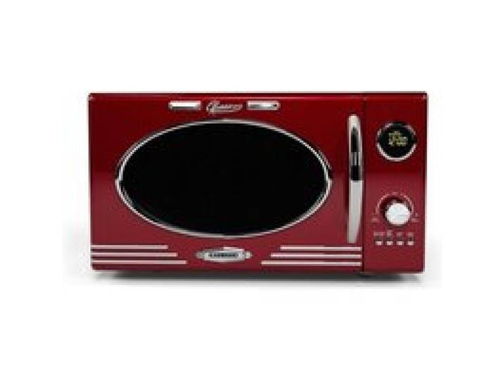 Melissa 16330129 - Micro-ondes avec gril - 23L - 800W - Rouge métallisé