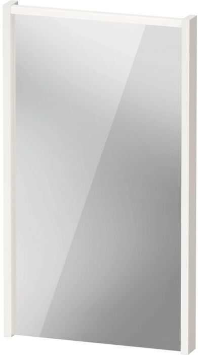 Duravit D-Code Spiegel DC7075022220000 400x700x48, Weiß Hochglanz, mit LED Beleuchtung
