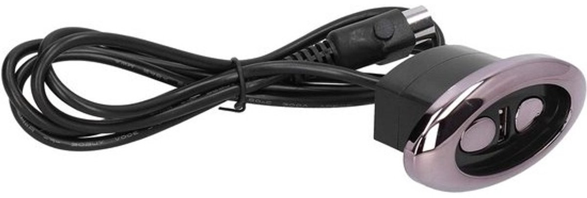 Elektrische fauteuil met USB-aansluiting en 2-knops handschakelaar voor massagestoelen
