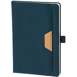 Blauer Notizblock