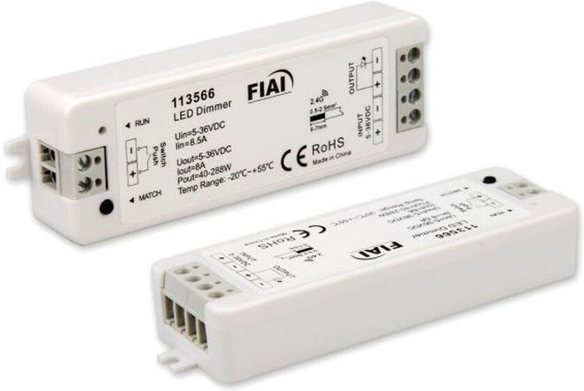Isoled Sys-Pro Push/funk Mesh Pwm-Controller, 1 Kanal, 5-36v Dc 8a