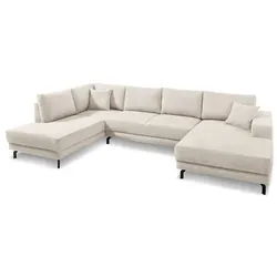 filippo Wohnlandschaft Castello Cord Beige Natur