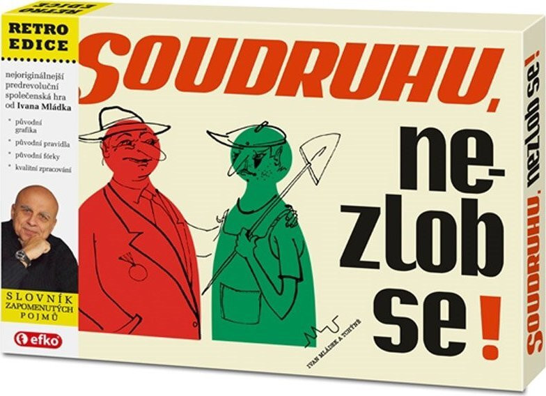 Soudruhu, wees niet boos! - Gezelschapsspel van EFKO