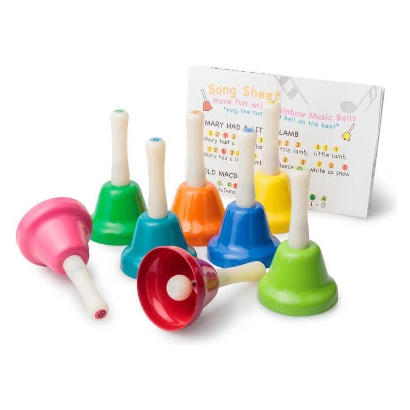 One for Fun Ein Satz bunter Glocken zum Spielen (54617610)