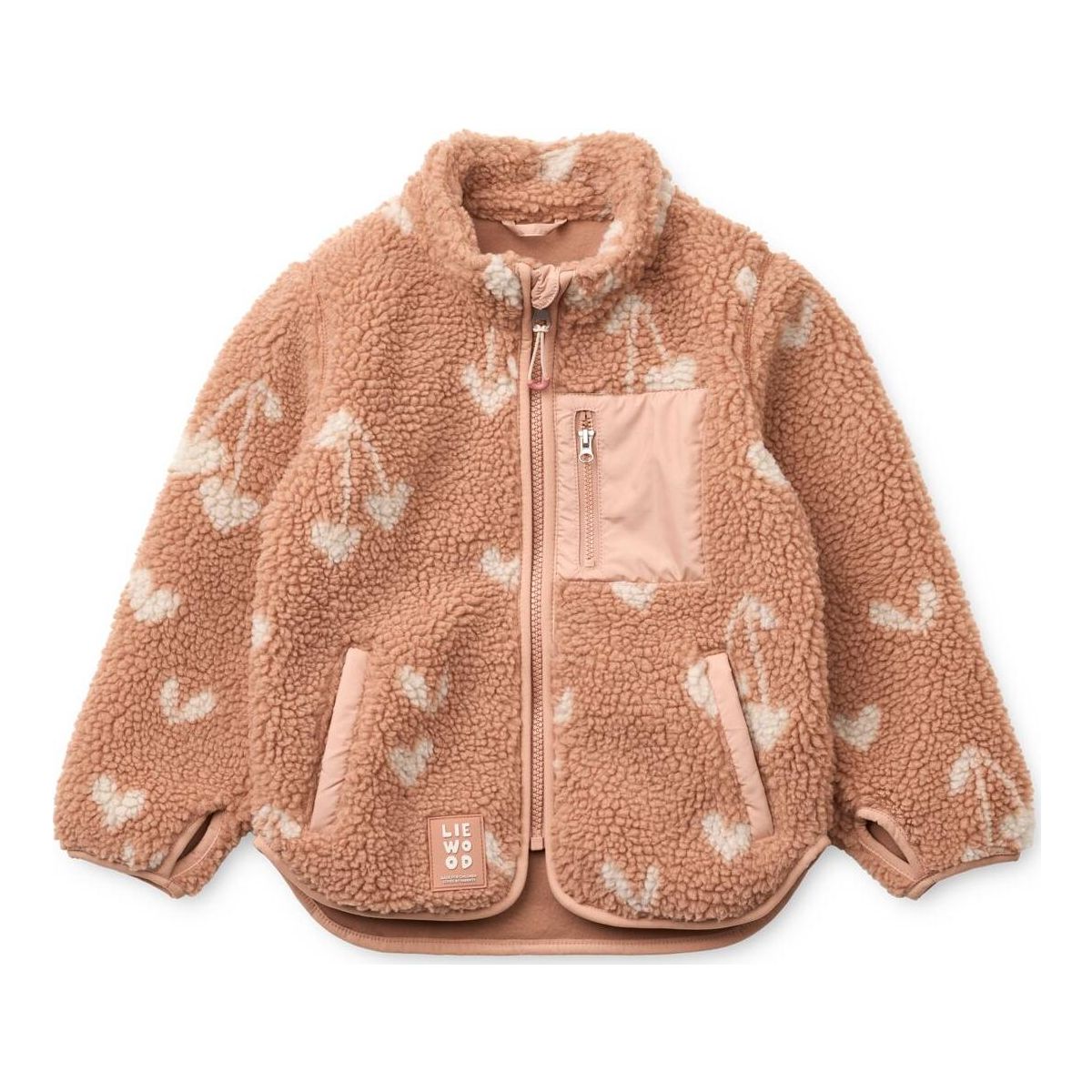 Liewood Nolan Pile Jacket sweethearts / pale tuscany (2620) 80 LW19877-2620-80-CU