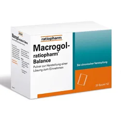 MACROGOL-ratiopharm Balance Plv.z.H.e.L.z.Einn. 30 St