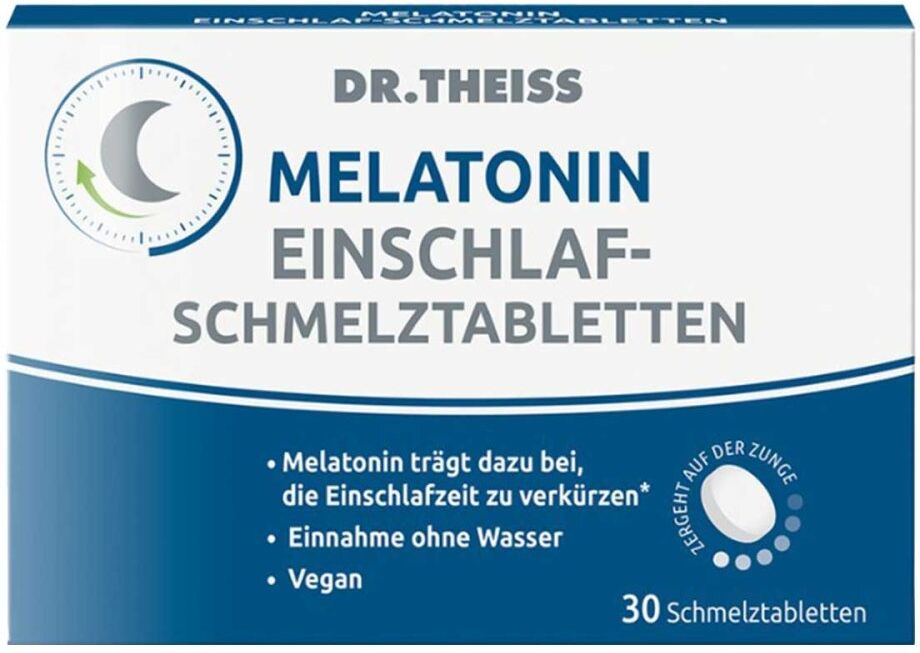 Dr.Theiss DR. THEISS Melatonin Einschlaf-Schmelztabletten 30stk