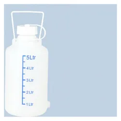 Hünersdorff, Aufbewahrungsbox, Ballon 5 l HD-PE mit Tragebügel D167xH348mm mit Skala (5 l, 16.70 x 16.70 x 34.80 cm)