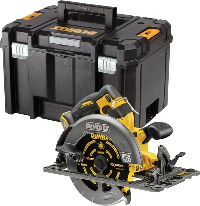 Dewalt XR FLEXVOLT Akku-Handkreissäge DCS579NT, 54 Volt (gelb/schwarz, ohne Akku und Ladegerät, in TSTAK Box)