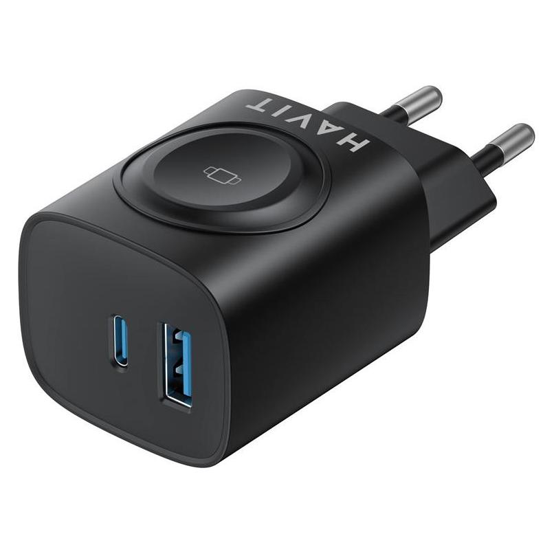 Havit USB-C+USB-A UC132 EU (22 W, 3 Ports) (UC132 EU)