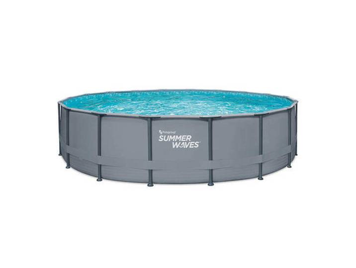 Pool Pgp4001852B-An, Anthrazit, Kunststoff, 132 cm, Freizeit & Co, Pools & Wasserspaß, Pools, Aufstellpools
