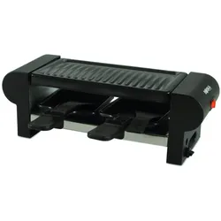 Boska Raclette Mini 220V / auch als Gourmet / Edelstahl / Kunststoff / Stahl / Schwarz / 293 x 105 x 100 mm