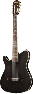 Ibanez Sign. Tim Henson TOD10NL LH Transparent Black Flat