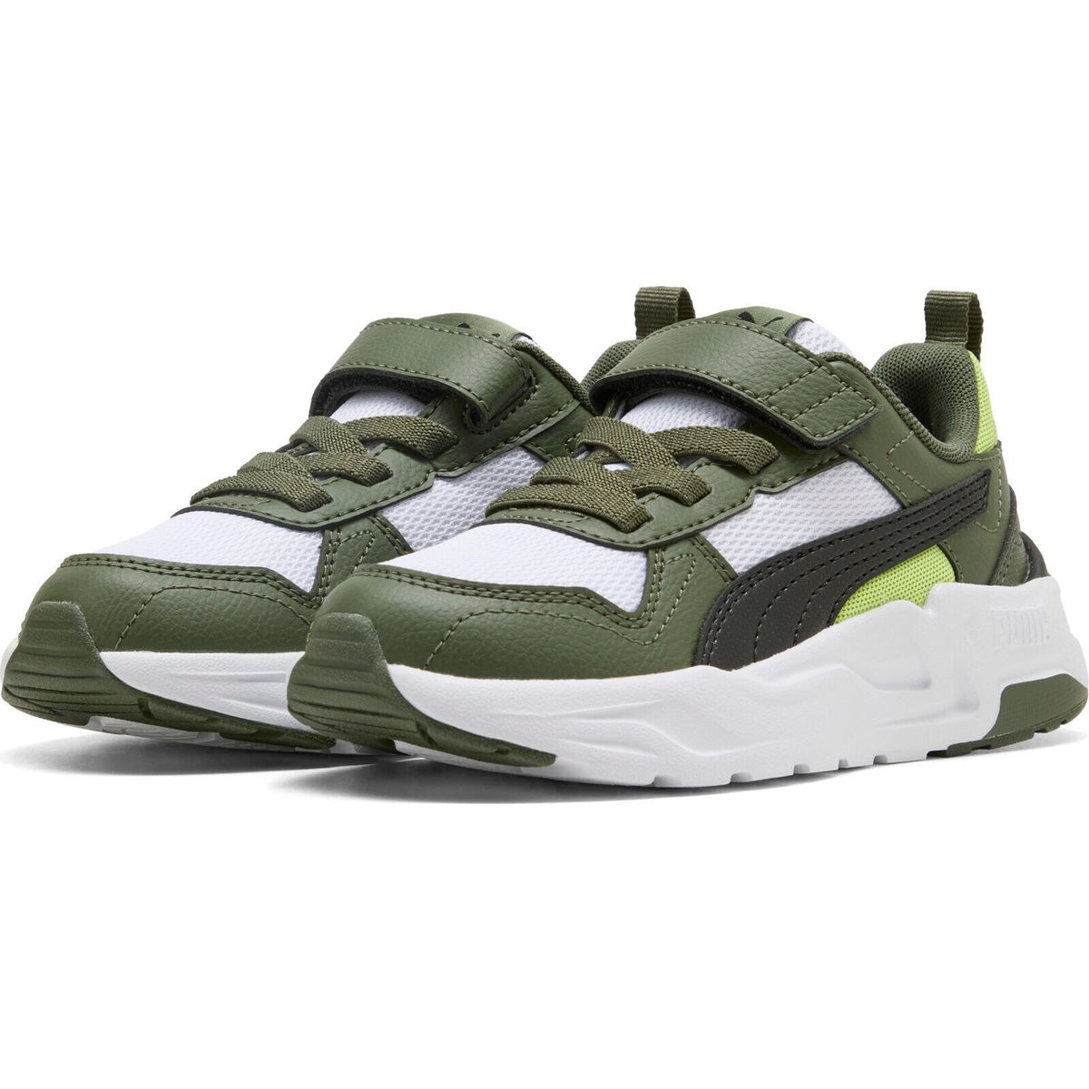 Puma Trinity 2 LT AC PS puma white-puma black-moss veil (14) 2 403704-14-2