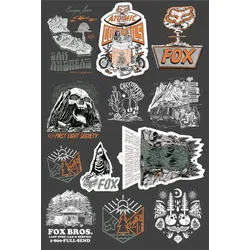 FOX Atlas Sticker Set
