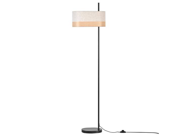 ZMH Stehlampe Nox 40/25/154 cm, Weiß, Metall, E27, 25x154x40 cm, Lampen & Leuchten, Innenbeleuchtung, Stehlampen