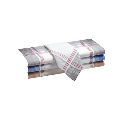 Taschentuch, Herren, Gr. 8-Stück-Packung, bunt (farbig, sortiert), Baumwolle, gemustert, Modetücher Taschentuch