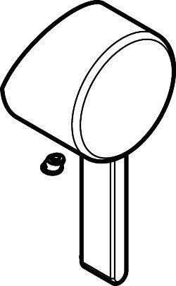 Hansgrohe Griff Axor Steel , 35093800 35093800