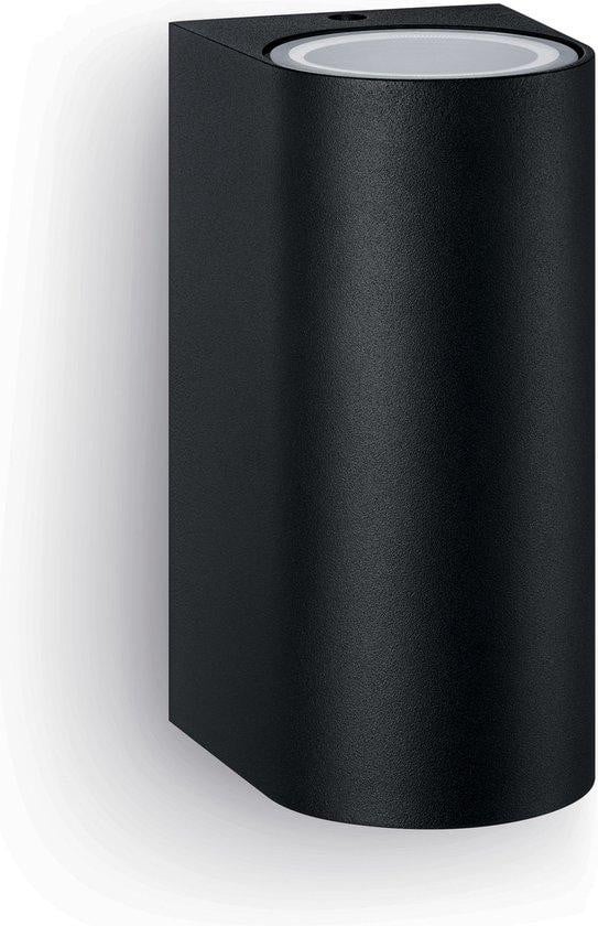 Philips Nightingale moderne wandlamp voor in de tuin, zwart, IP44, up-down verlichting