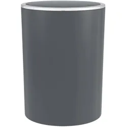 Wenko Inca Kosmetikeimer 5,0 l anthrazit, Abfalleimer, Grau