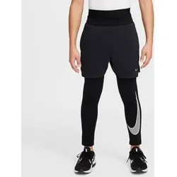 NIKE Kinder Tight Pro Warm, Größe XL in Schwarz Schwarz