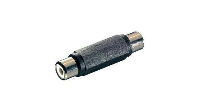 ViVanco RCA FM/FM-adapter, RCA vrouwelijk naar RCA vrouwelijk