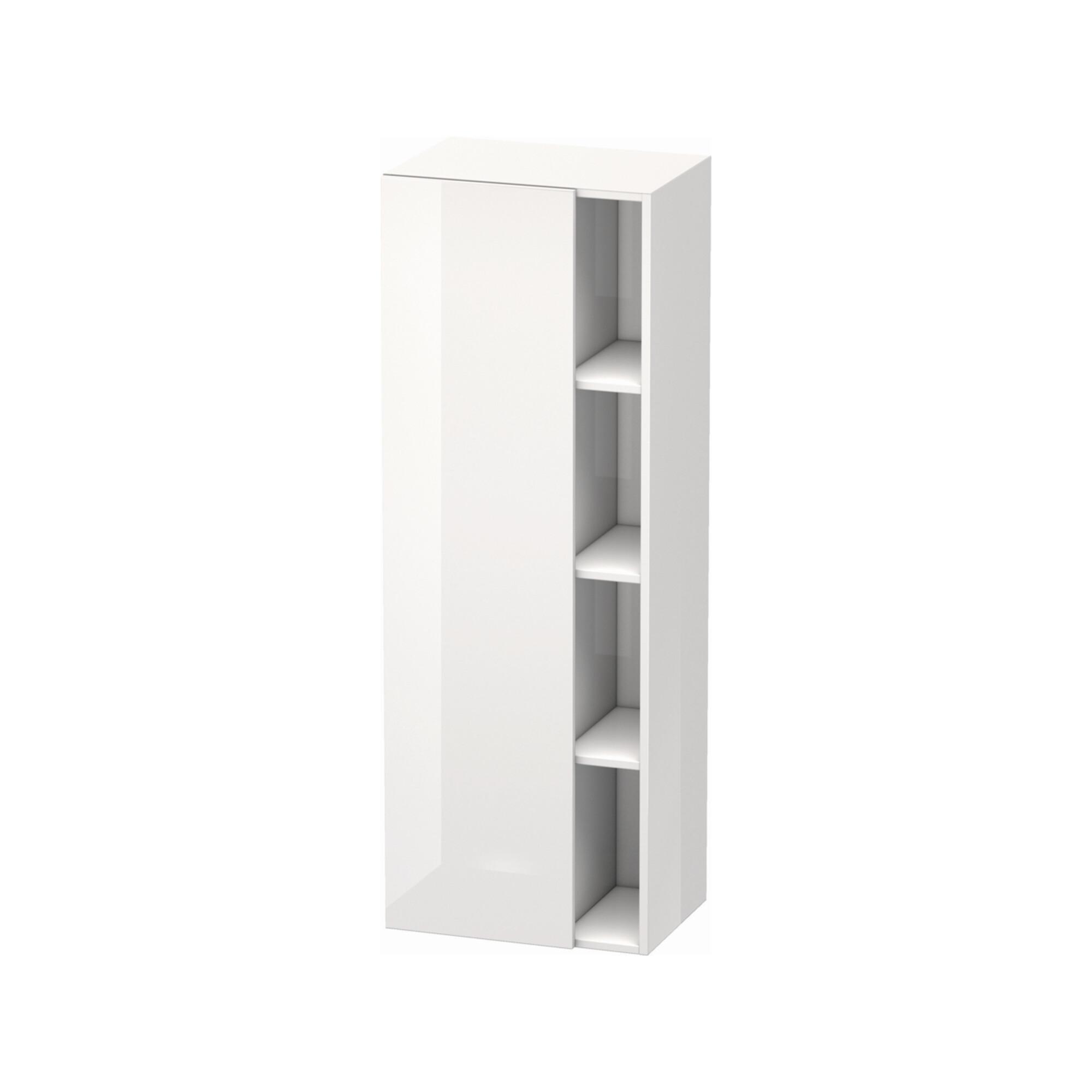 Duravit Hochschrank DuraStyle 50x36x140cm, Tür li, Nussb nat/b matt (DS1239L7943)