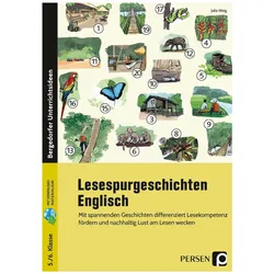 Lesespurgeschichten 5./6. Klasse - Englisch, Schulbücher von Julia Weig