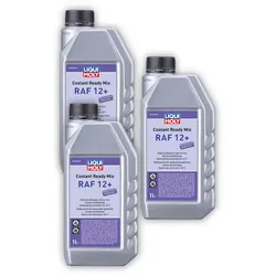 3x Kühlerfrostschutz RAF 12+ LIQUI MOLY 6924 Coolant Ready Mix  Frostschutz 1 Liter