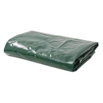 HELLOSHOP26 Vielseitige und strapazierfähige Plane 650 g/m² 1,5 x 6 m grün