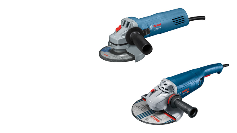 Bosch Combo Kit: 2-tlg. Winkelschleifer-Set: Winkelschleifer GWS 22-230 J + Wineklschleifer GWS 880 Kabelgebunden 06018C1307