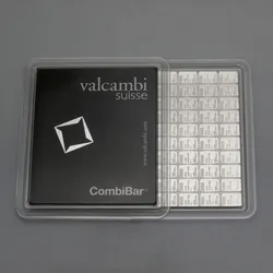 Silbertafel VALCAMBI (100x 1g Ag) "CombiBar"