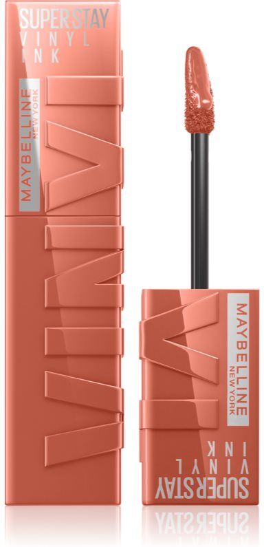 MAYBELLINE NEW YORK SuperStay Vinyl Ink Langtidsholdbar flydende læbestift 105 GOLDEN 4.2 ml