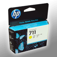 HP Tinte CZ132A 711 yellow