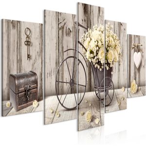 Artgeist Wandbild Blumen Bouquet, Leinwand, mehrteilig, 200 x 100 cm