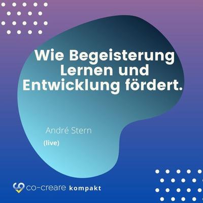 Wie Begeisterung Lernen und Entwicklung fördert - Schule, Erziehung und Lernen neu denken - Alternative Konzepte - Co-Creare,André Stern, Audio,