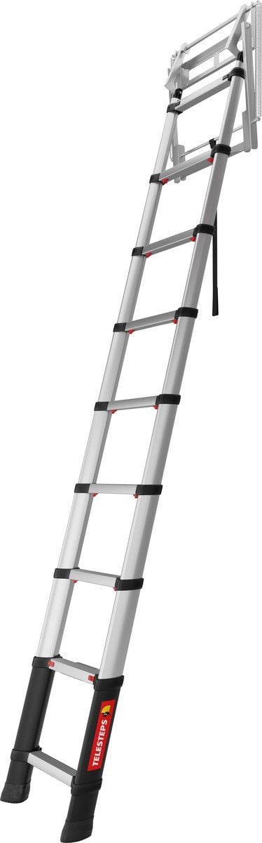 Telesteps Loft Line Mini 9 Telescoopladder - 9 sporten - 1-2.5m - Aluminium