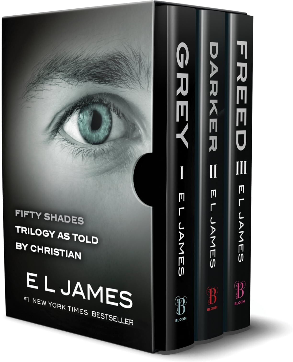 James, E. L. - Fifty Shades as Told by Christian Trilogy: Grey, Darker, Freed Box Set - Preis vom 13.10.2026 19:28:25 h