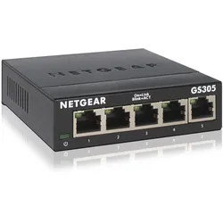 NETGEAR Switch 5x GE GS305-300PES SOHO