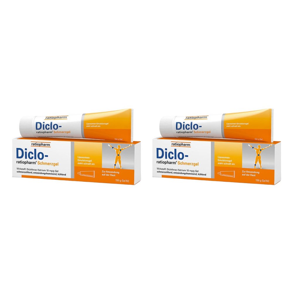 ratiopharm GmbH Diclo-ratiopharm Schmerzgel 08104732