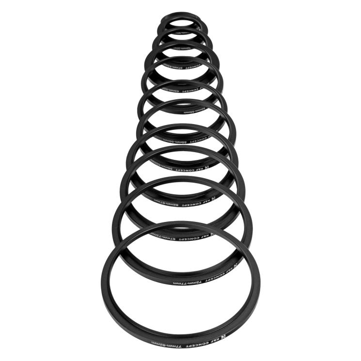 K&F Concept Satz Reduzierringe für 11-in-1-Filter (Objektivfilter Adapter) (KF4163)