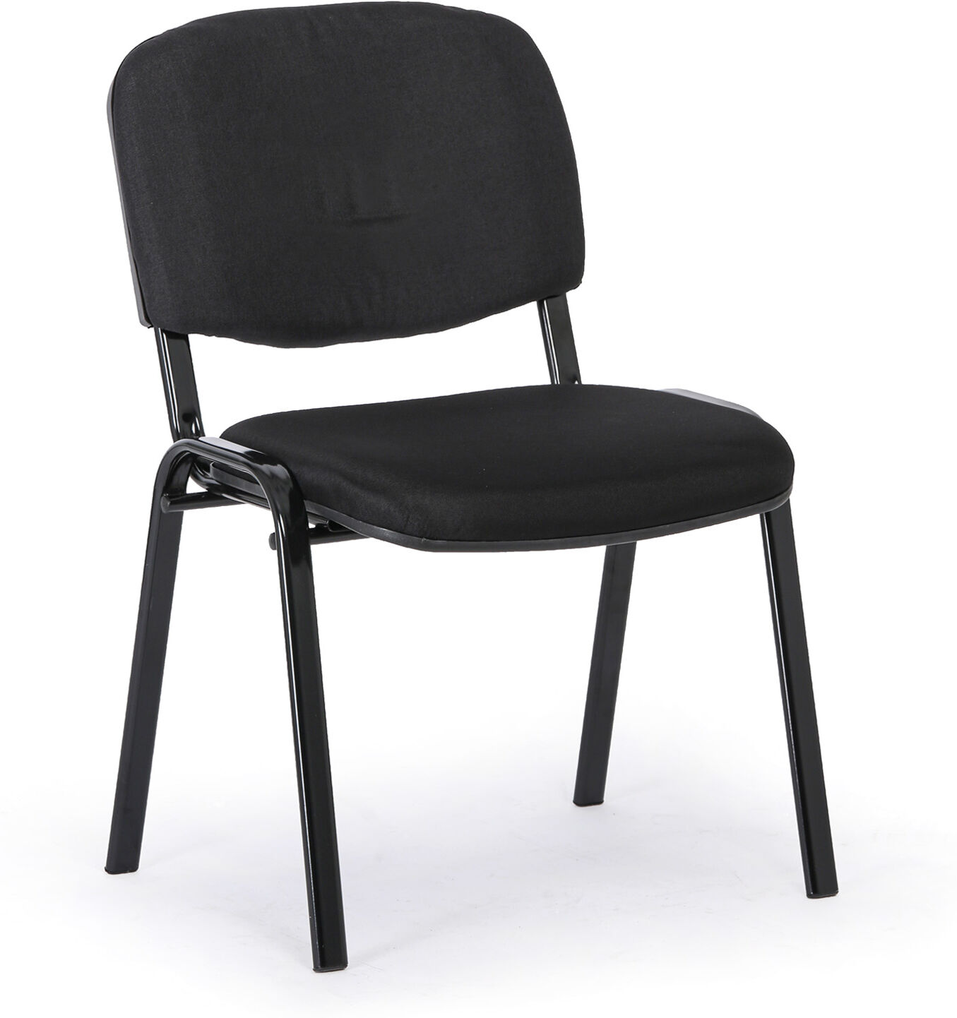 B2B Partner Konferenzstuhl VIVA PLUS - schwarze Füße, schwarz