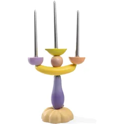 Vitamin Aubergine Kerzenständer