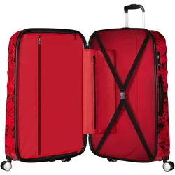 American Tourister WAVEBREAKER DISNEY Spinner, Koffer, Rot