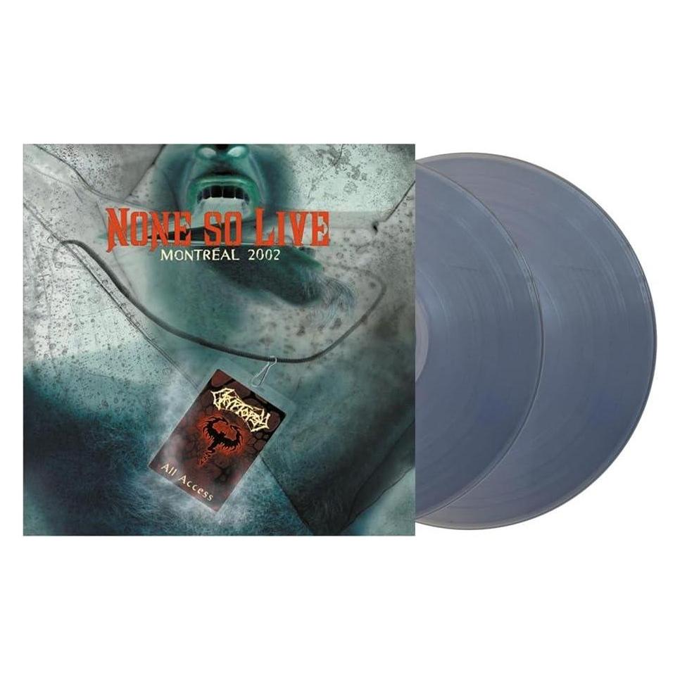 Back On Black NONE SO LIVE - CLEAR VINYL (CVNL) (UK) (Cryptopsy) (71306891)