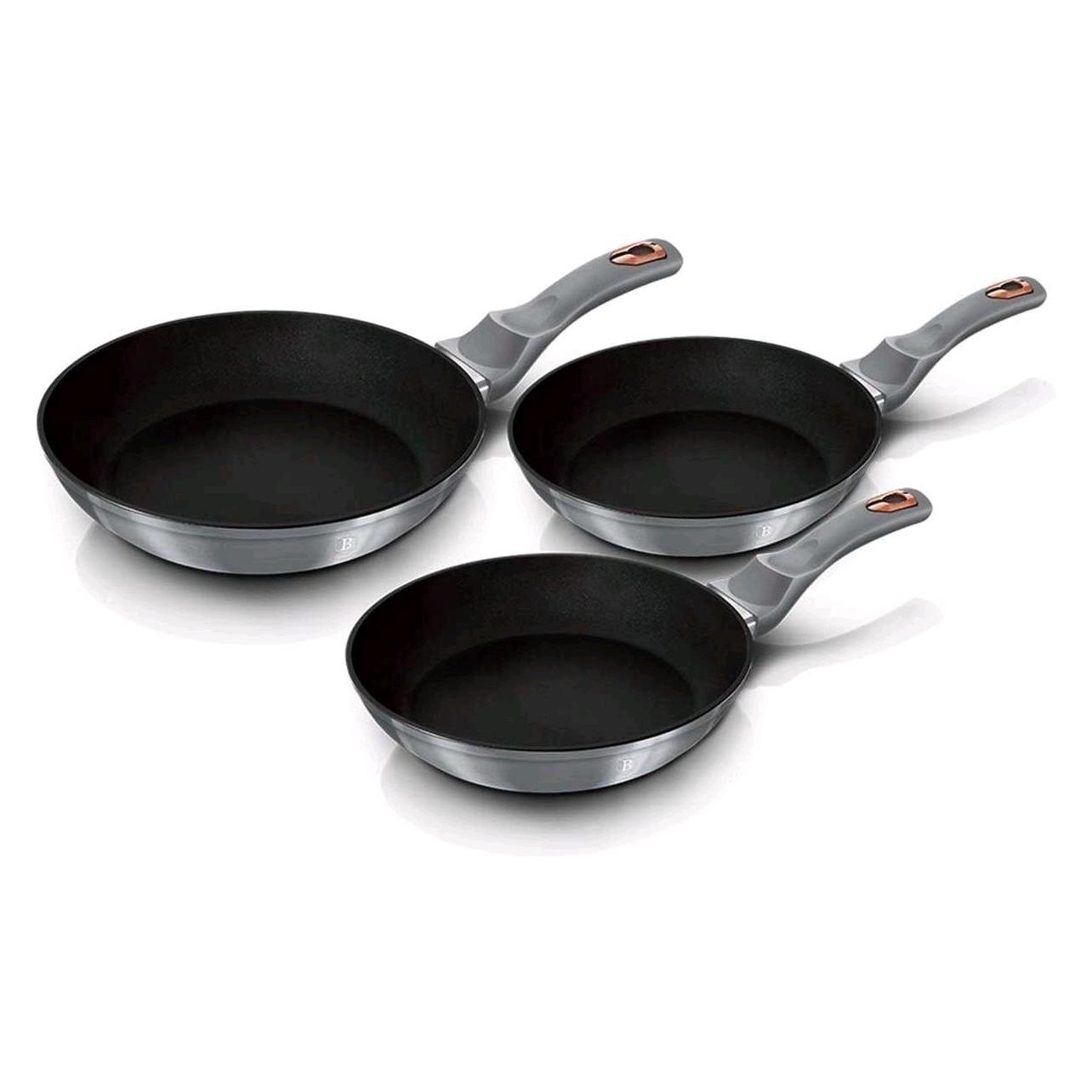 BerlingerHaus Bratpfannen Set Ø 20/24/28cm Moonlight Collection (104155)