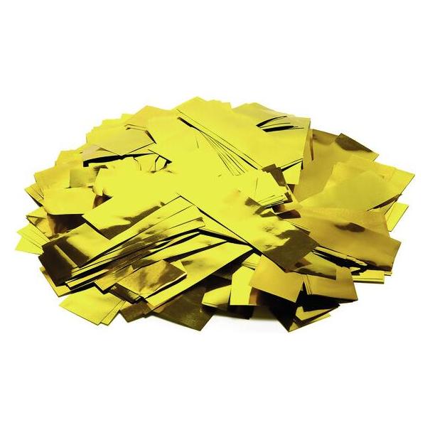 TCM Metallic Konfetti rechteckig 55x18mm, gold, 1kg (51708854)
