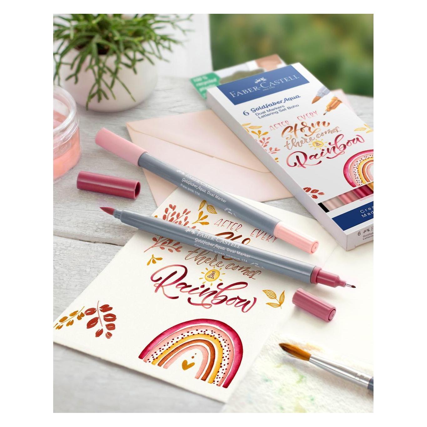Faber-Castell Goldfaber Aqua Dual Marker (6x) (164518)