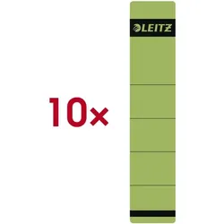 Leitz Selbstklebende Ordnerrücken-Etiketten »1643« grün, 5 cm